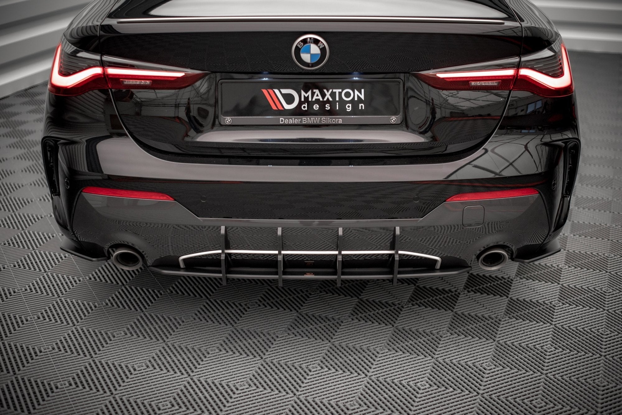 Maxton Design Street Pro Rear Diffuser para BMW 4 M-Pack G22 / G23 / G22 Facelift / G23 Facelift - imagen 1