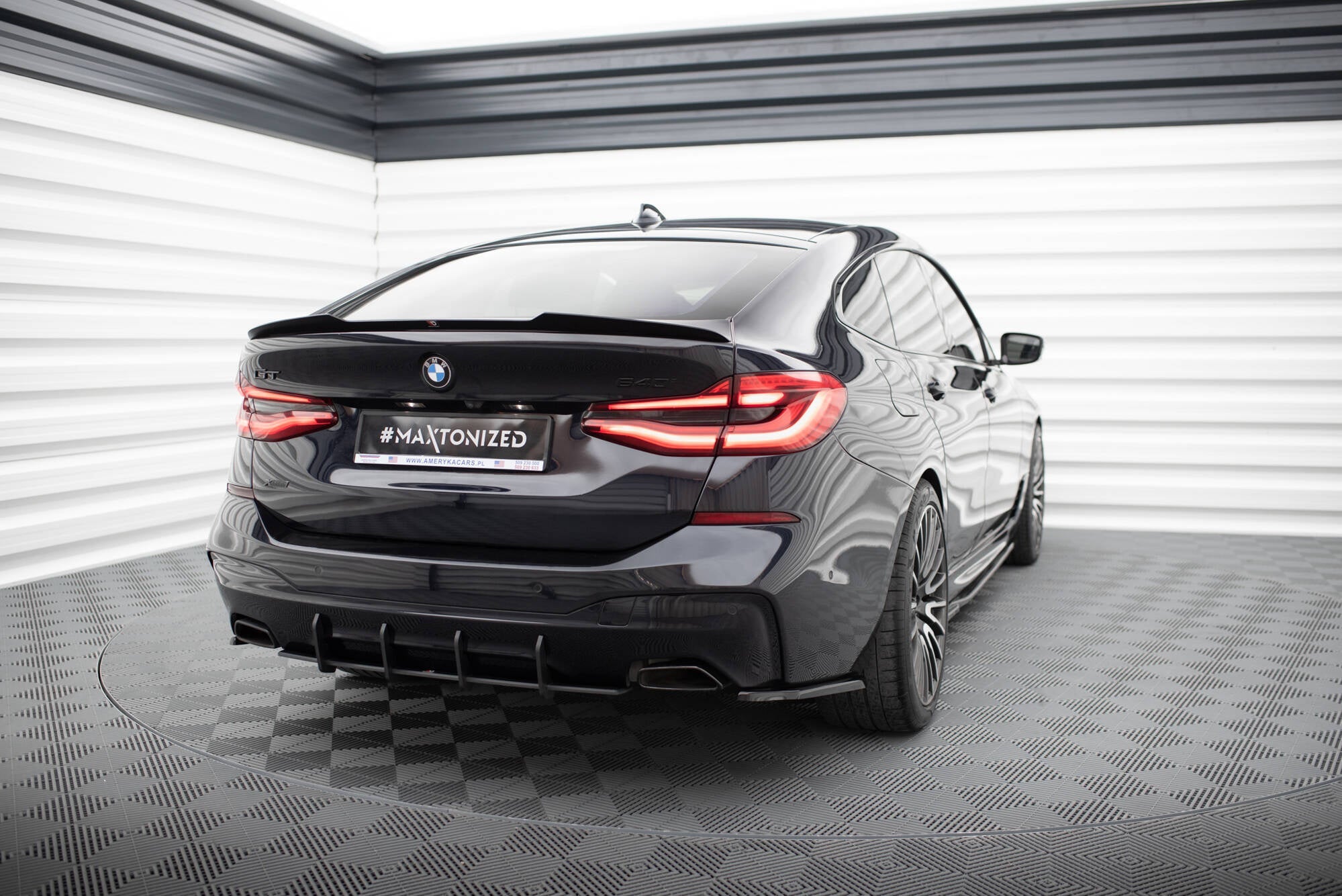 Maxton Design Street Pro Rear Diffuser para BMW 6 GT M-Pack G32 - imagen 1