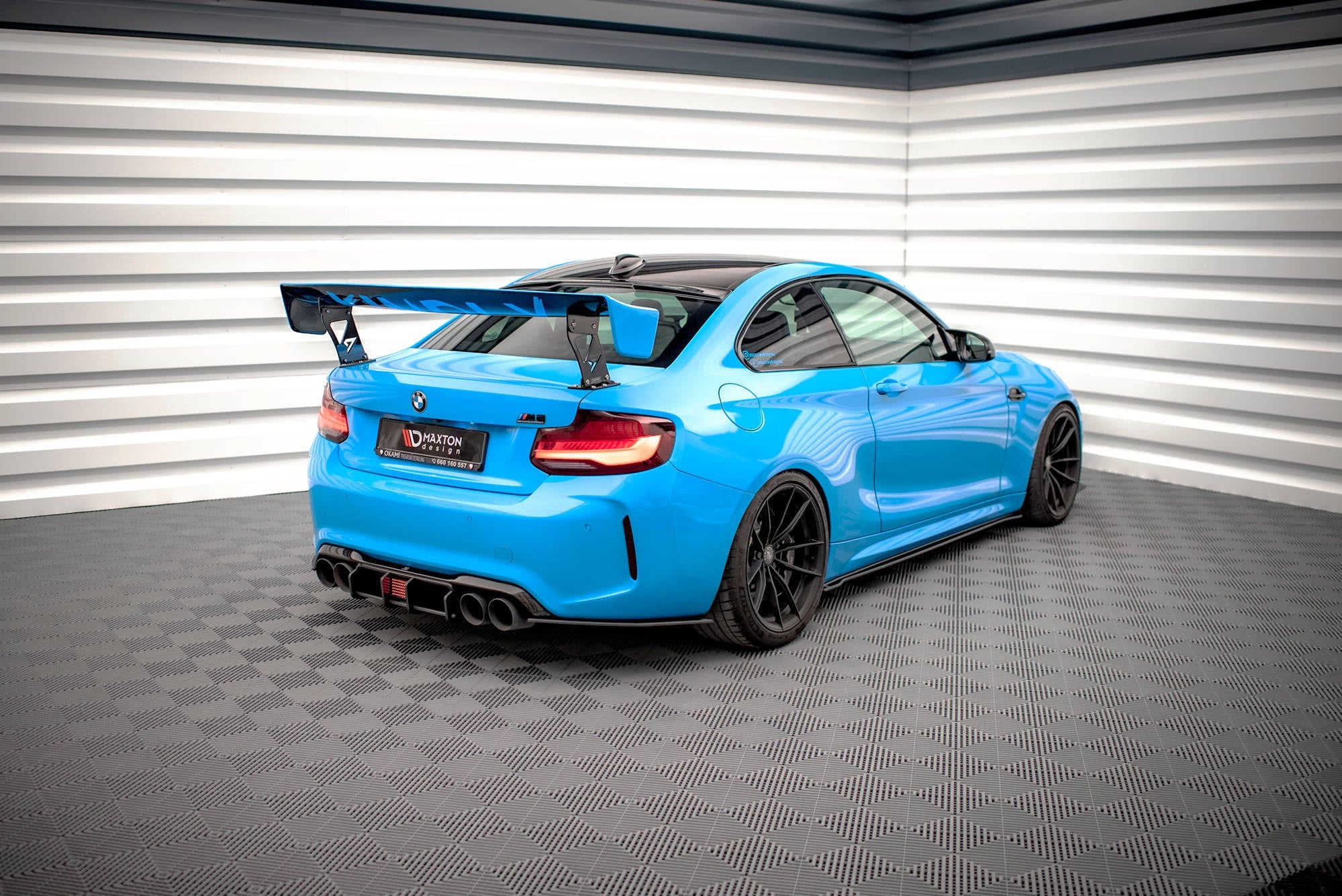 Maxton Design Street Pro Rear Diffuser para BMW M2 F87 - imagen 3