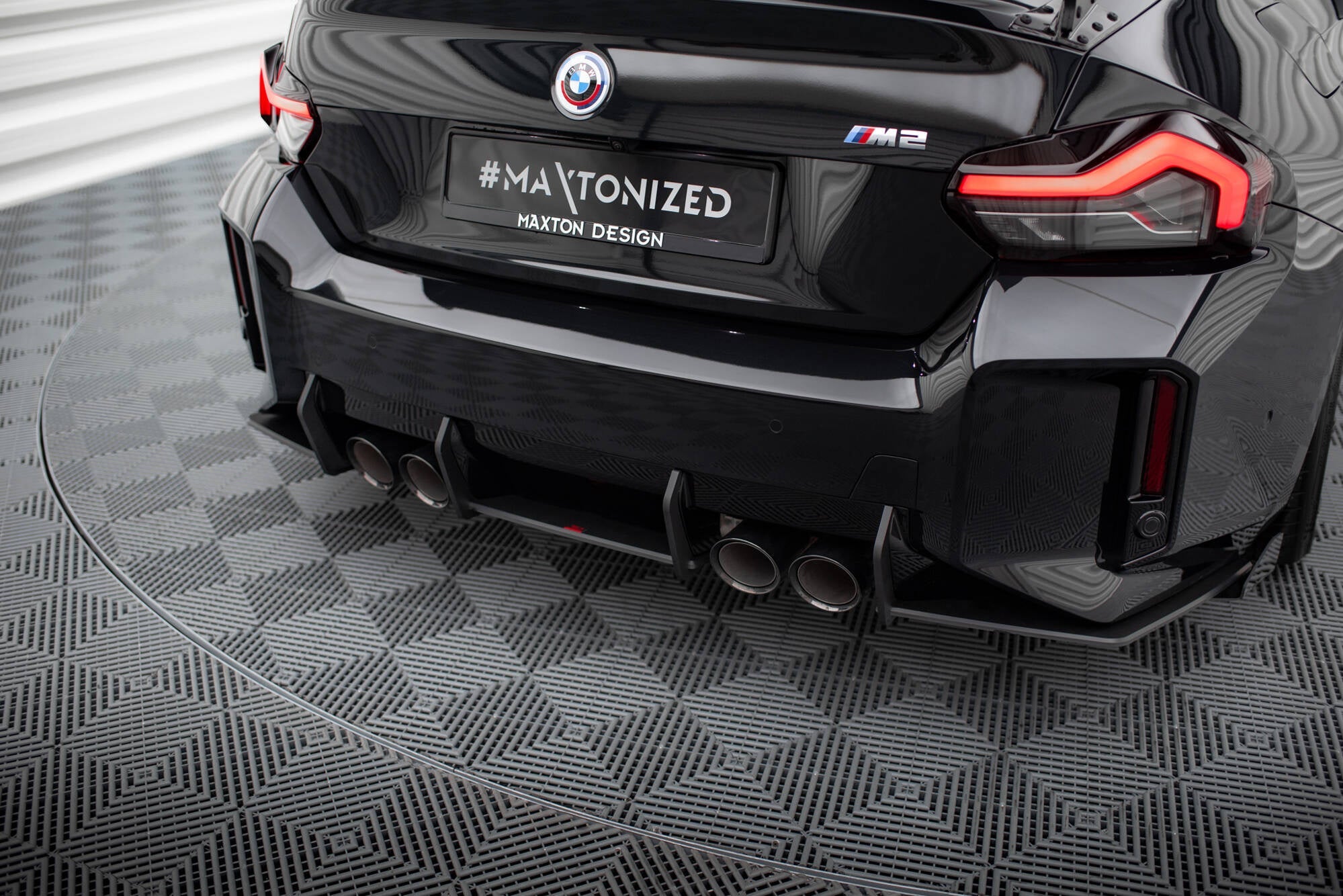 Maxton Design Street Pro Rear Diffuser para BMW M2 G87 - imagen 1