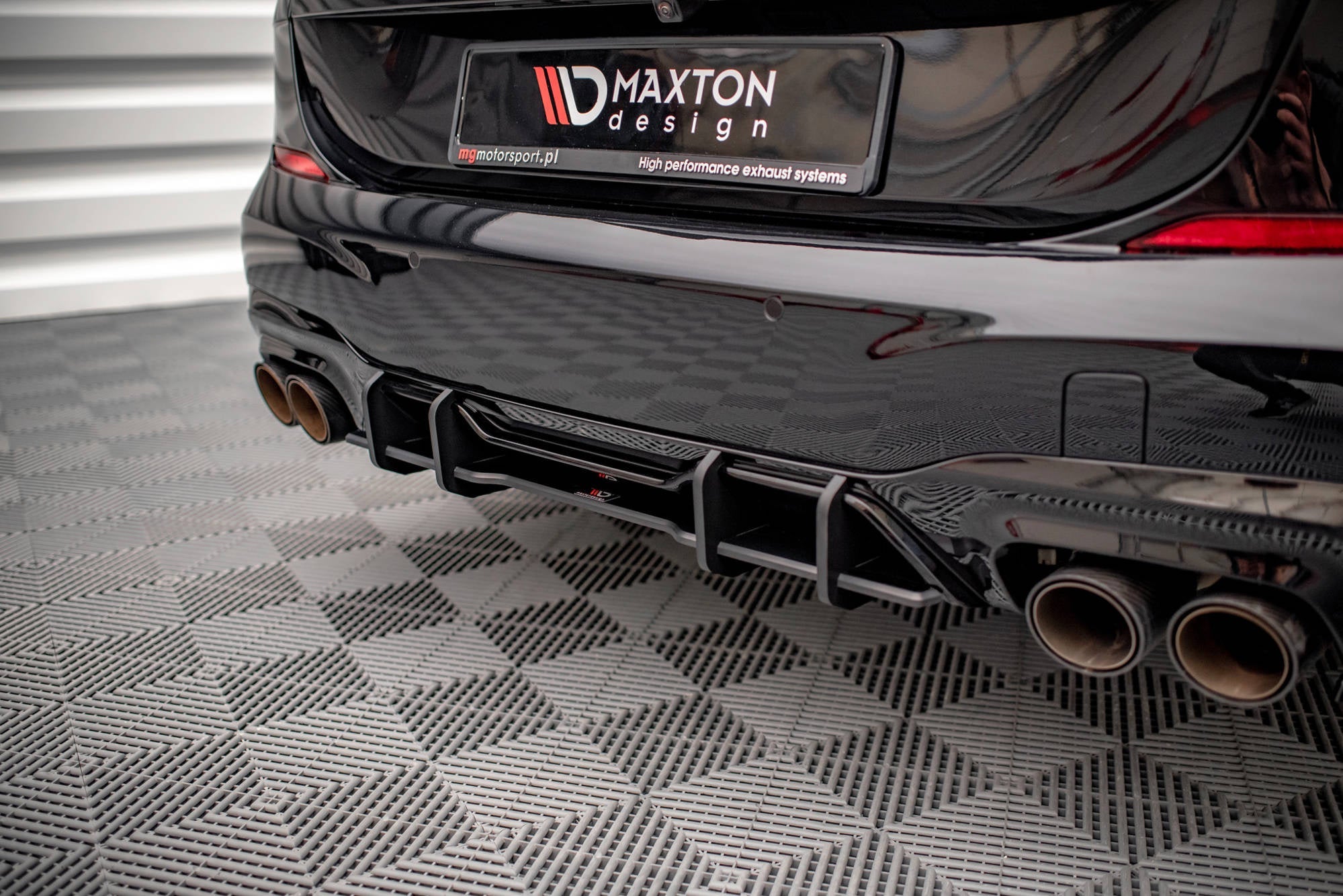 Maxton Design Street Pro Rear Diffuser para BMW M235i Gran Coupe F44 - imagen 2