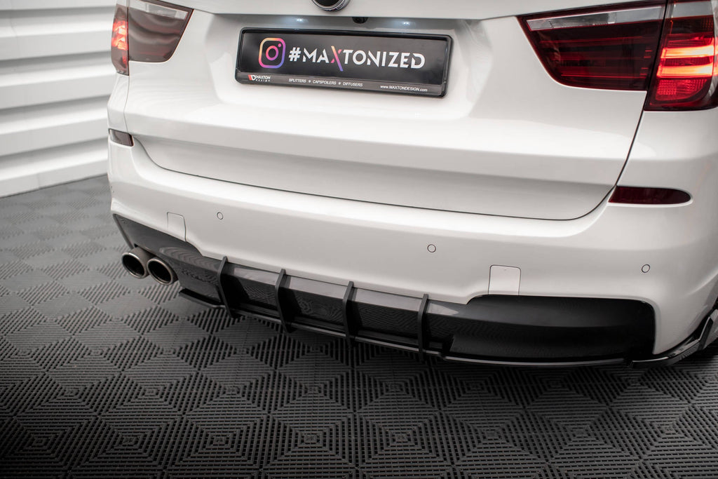 Maxton Design Street Pro Rear Diffuser para BMW X3 M-Pack F25 - imagen 1