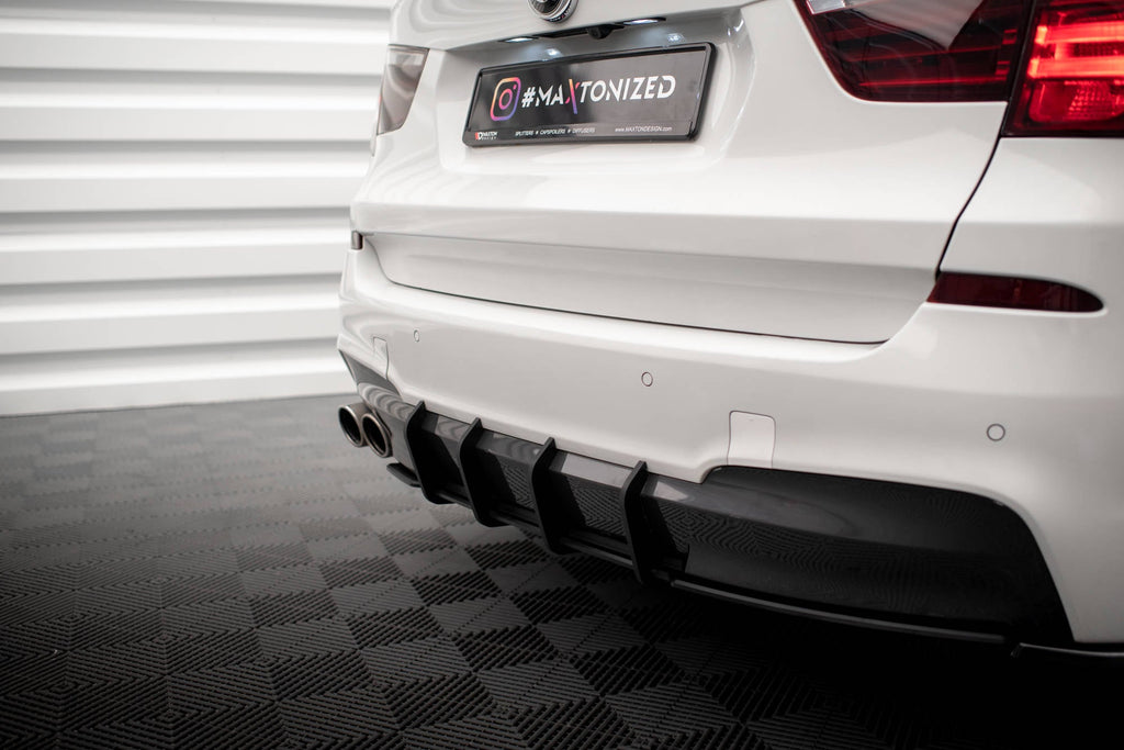 Maxton Design Street Pro Rear Diffuser para BMW X3 M-Pack F25 - imagen 3