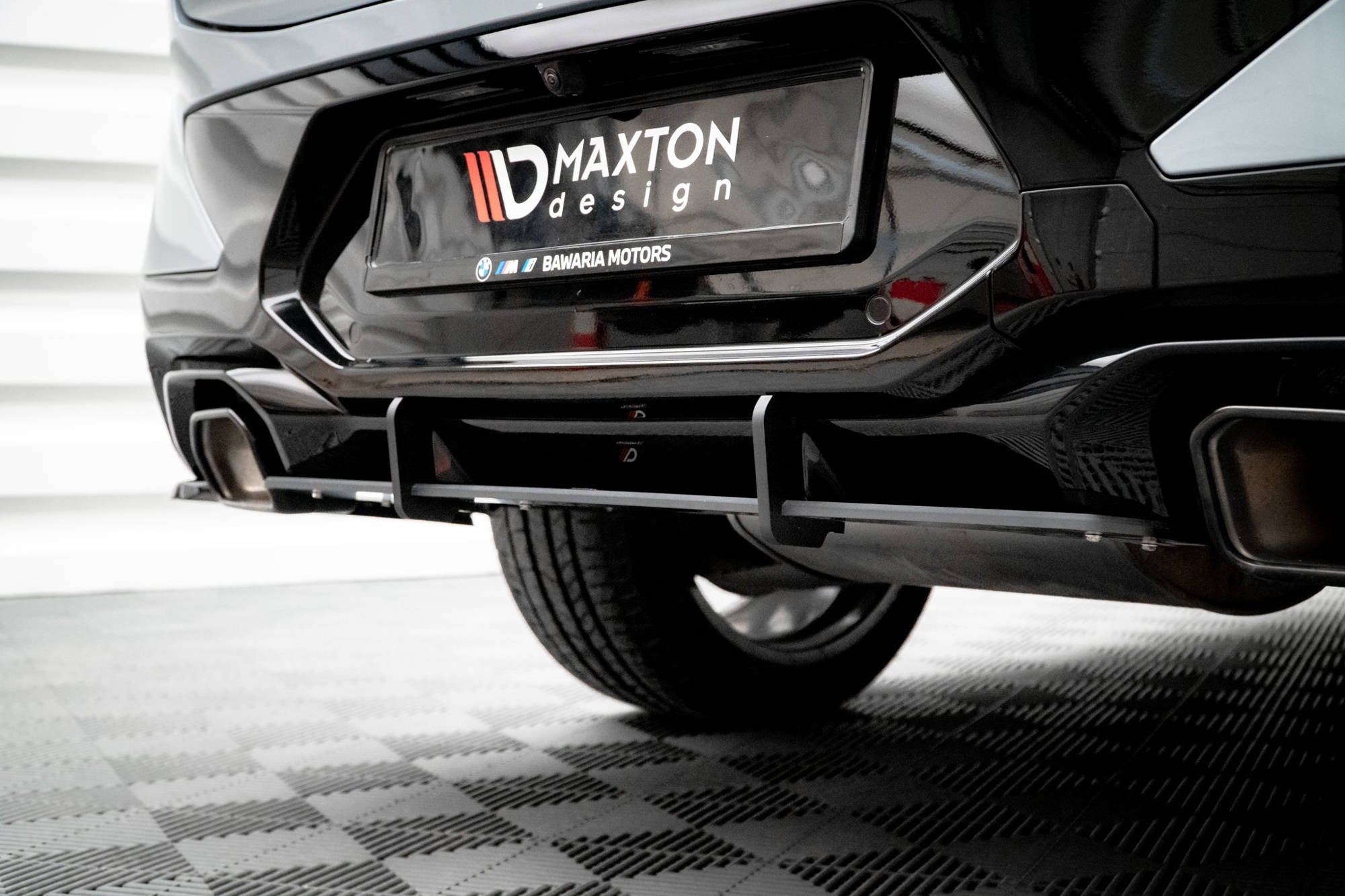 Maxton Design Street Pro Rear Diffuser para BMW X4 M-Pack G02 Facelift - imagen 3