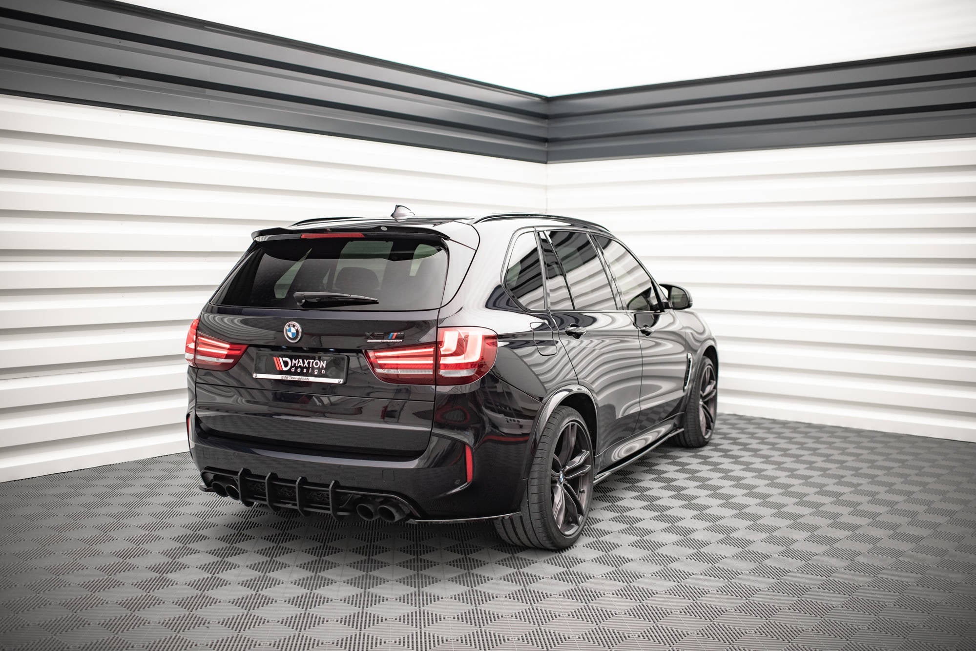 Maxton Design Street Pro Rear Diffuser para BMW X5 M F85 - imagen 2