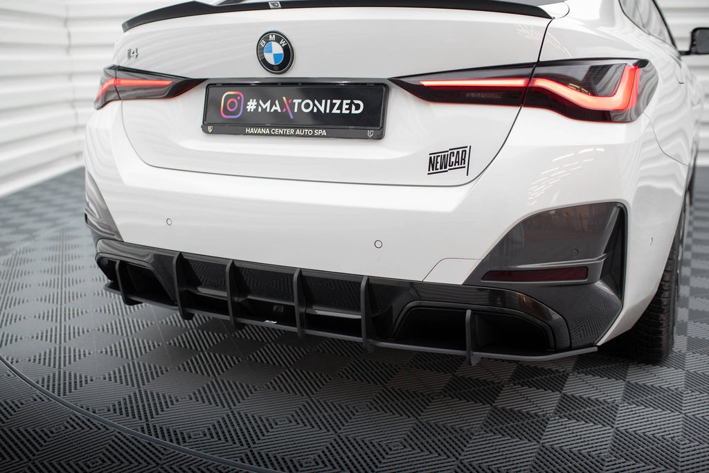 Maxton Design Street Pro Rear Diffuser para BMW i4 M-Pack G26 - imagen 1