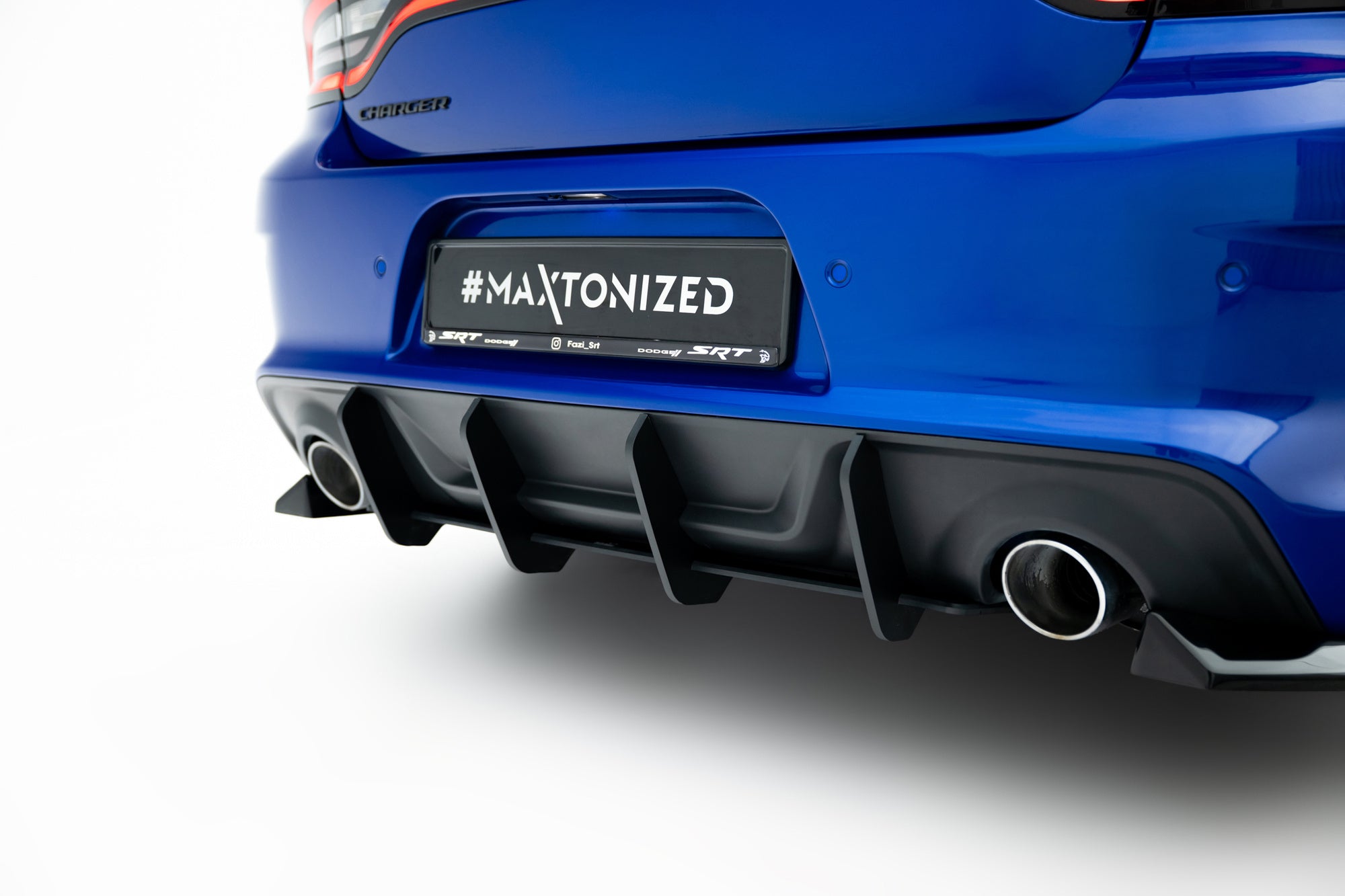 Maxton Design Street Pro Rear Diffuser para Dodge Charger RT Scat Pack Widebody Mk3 Facelift - imagen 3