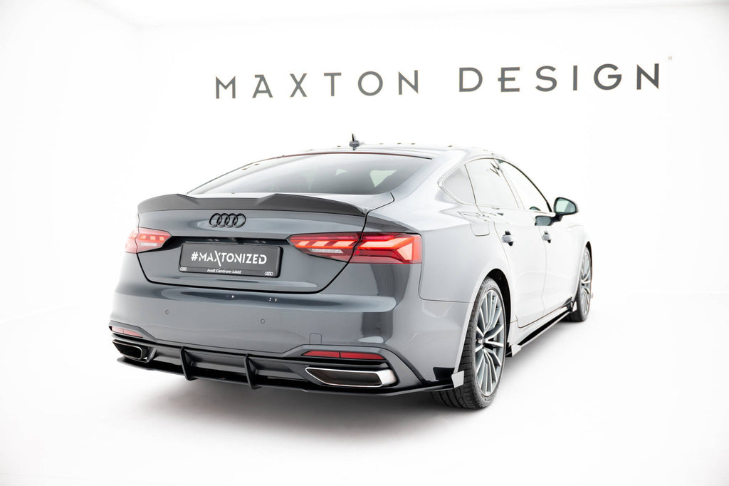 Maxton Design Street Pro Rear Diffuser + Flaps para Audi A5 F5 Facelift - imagen 1