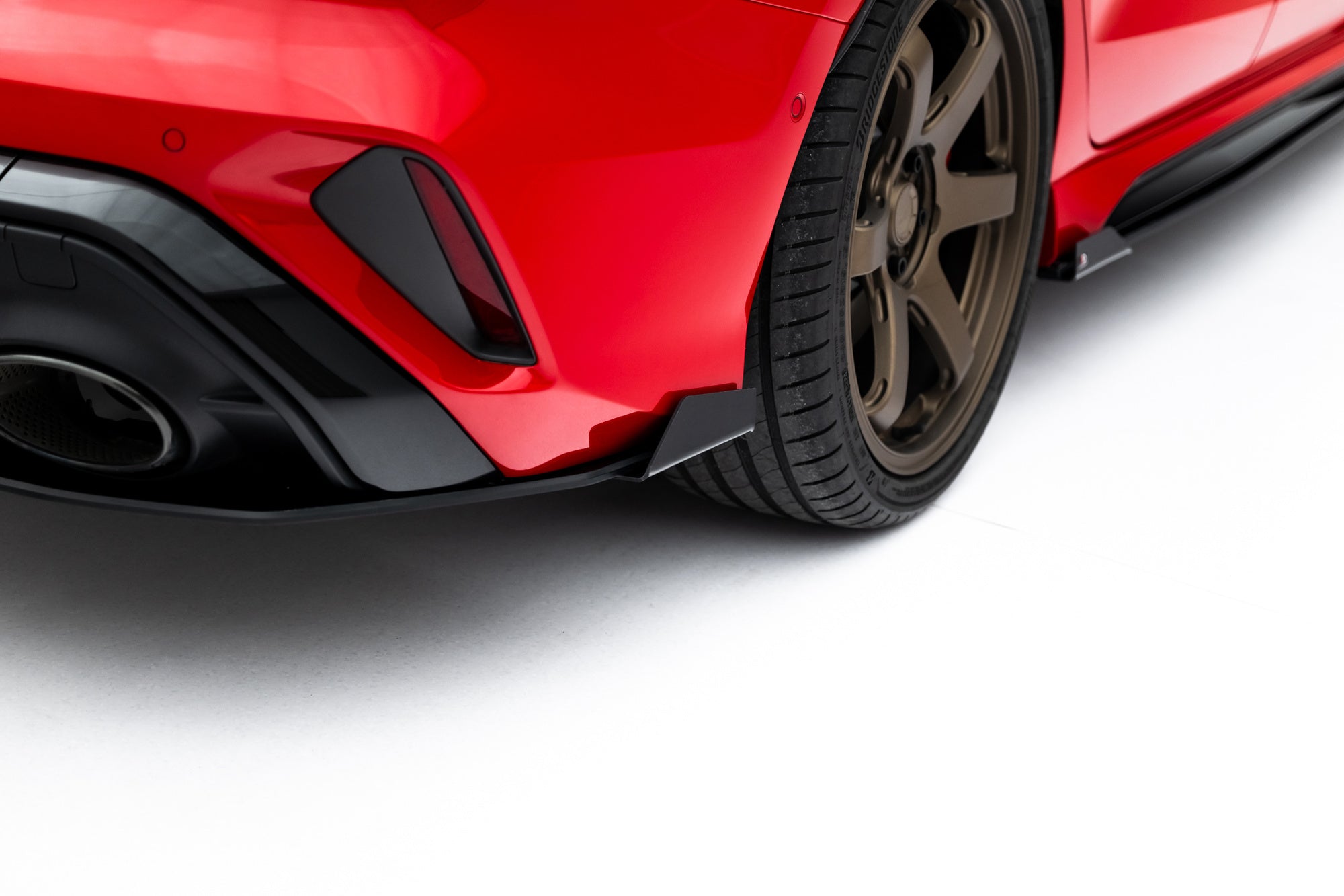 Maxton Design Street Pro Rear Diffuser + Flaps para Audi RS3 Sedan 8Y Facelift - imagen 4