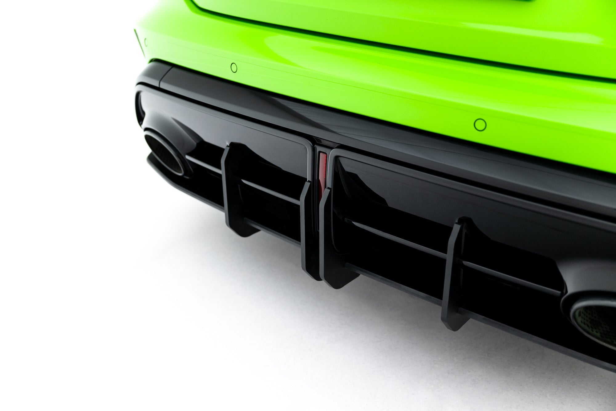 Maxton Design Street Pro Rear Diffuser + Flaps para Audi RS3 Sportback 8Y Facelift - imagen 6