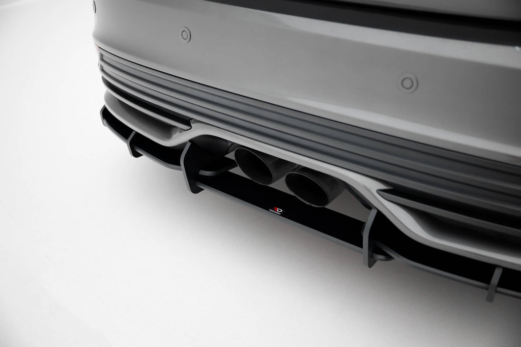 Maxton Design Street Pro Rear Diffuser + Flaps para Ford Focus ST Mk3 Facelift - imagen 5