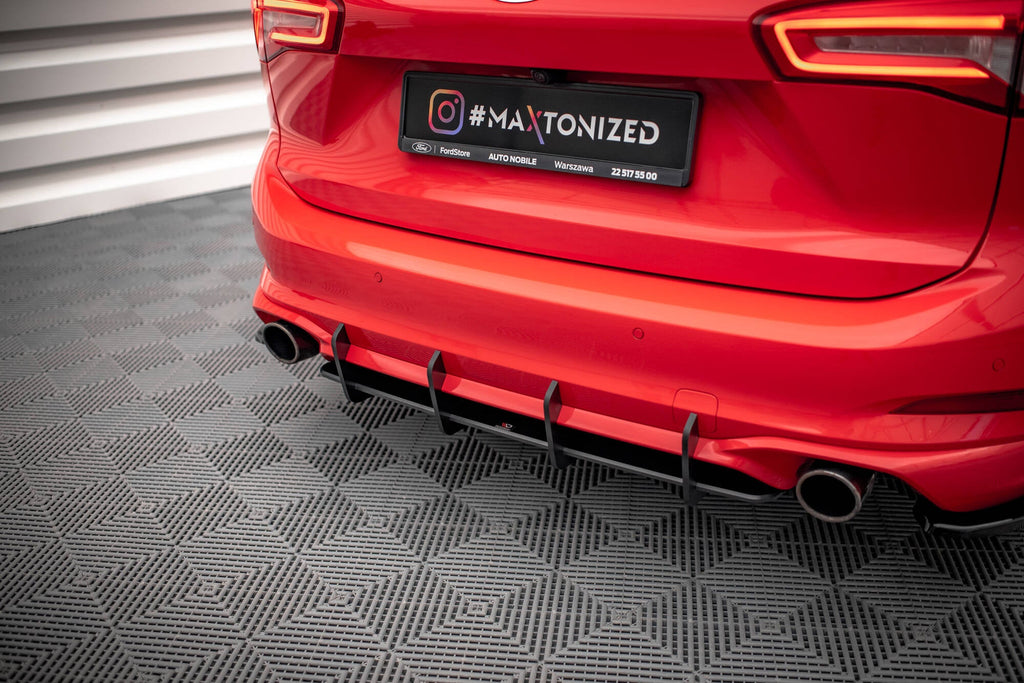 Maxton Design Street Pro Rear Diffuser para Ford Focus Estate ST Mk4 - imagen 1