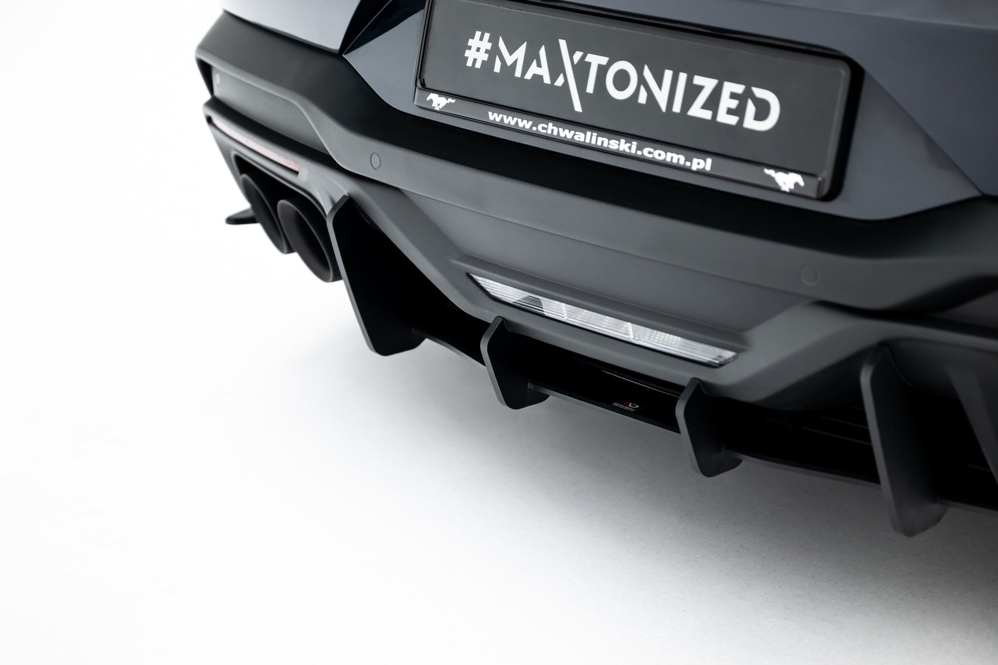 Maxton Design Street Pro Rear Diffuser para Ford Mustang Dark Horse Mk7 - imagen 4