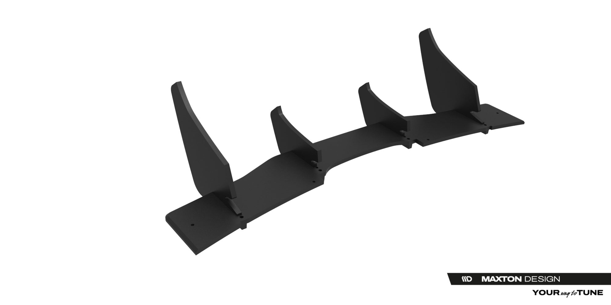 Maxton Design Street Pro Rear Diffuser para Ford Mustang Dark Horse Mk7 - imagen 6