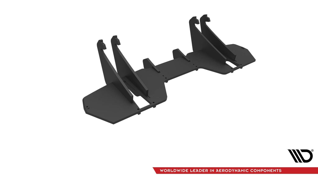 Maxton Design Street Pro Rear Diffuser para Ford Mustang GT Mk6 Facelift - imagen 5
