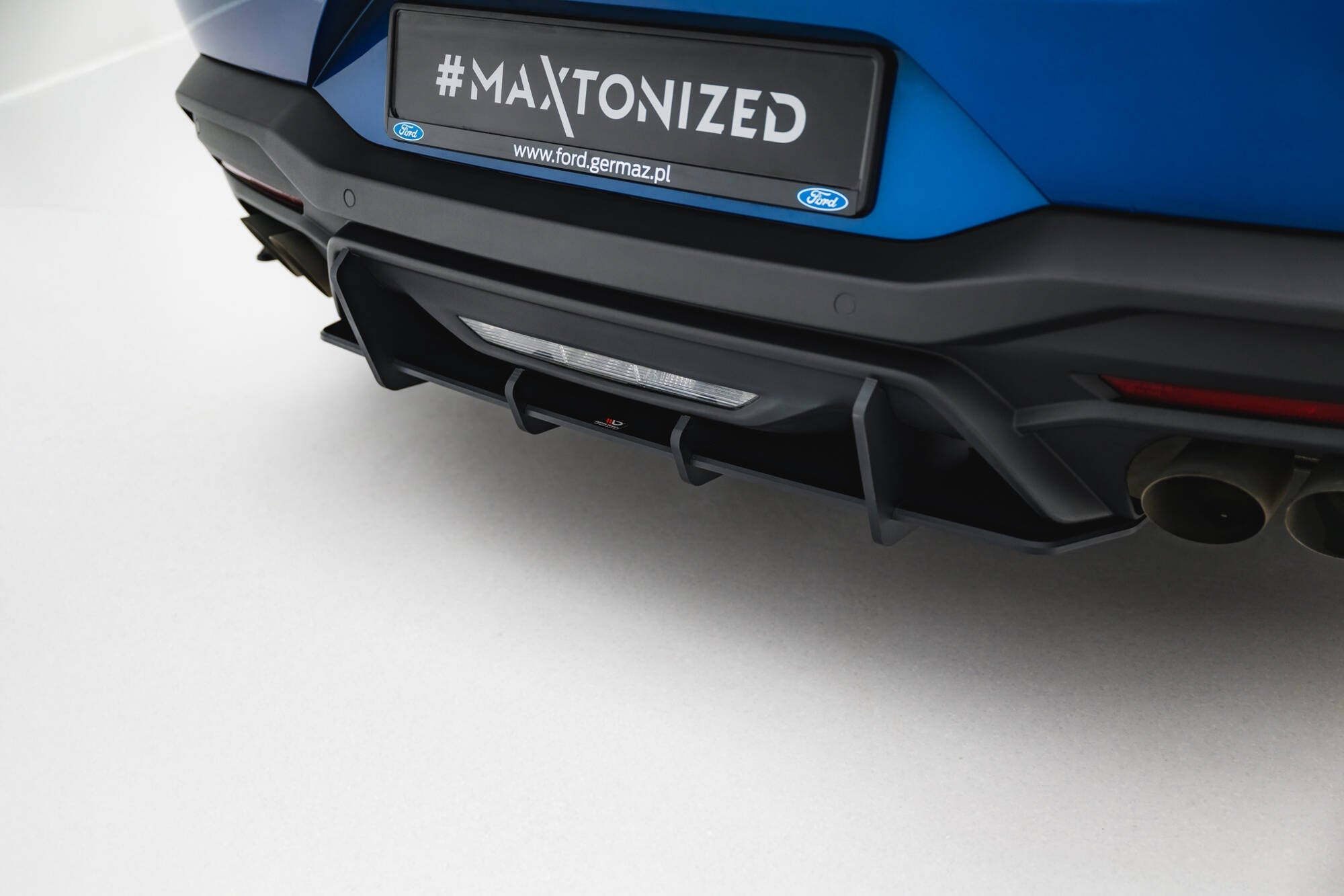 Maxton Design Street Pro Rear Diffuser para Ford Mustang GT Mk7 - imagen 2