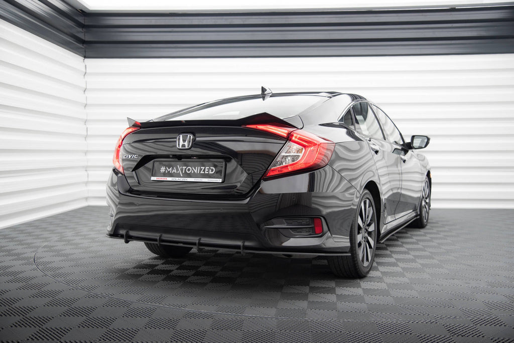 Maxton Design Street Pro Rear Diffuser para Honda Civic Mk10 - imagen 1