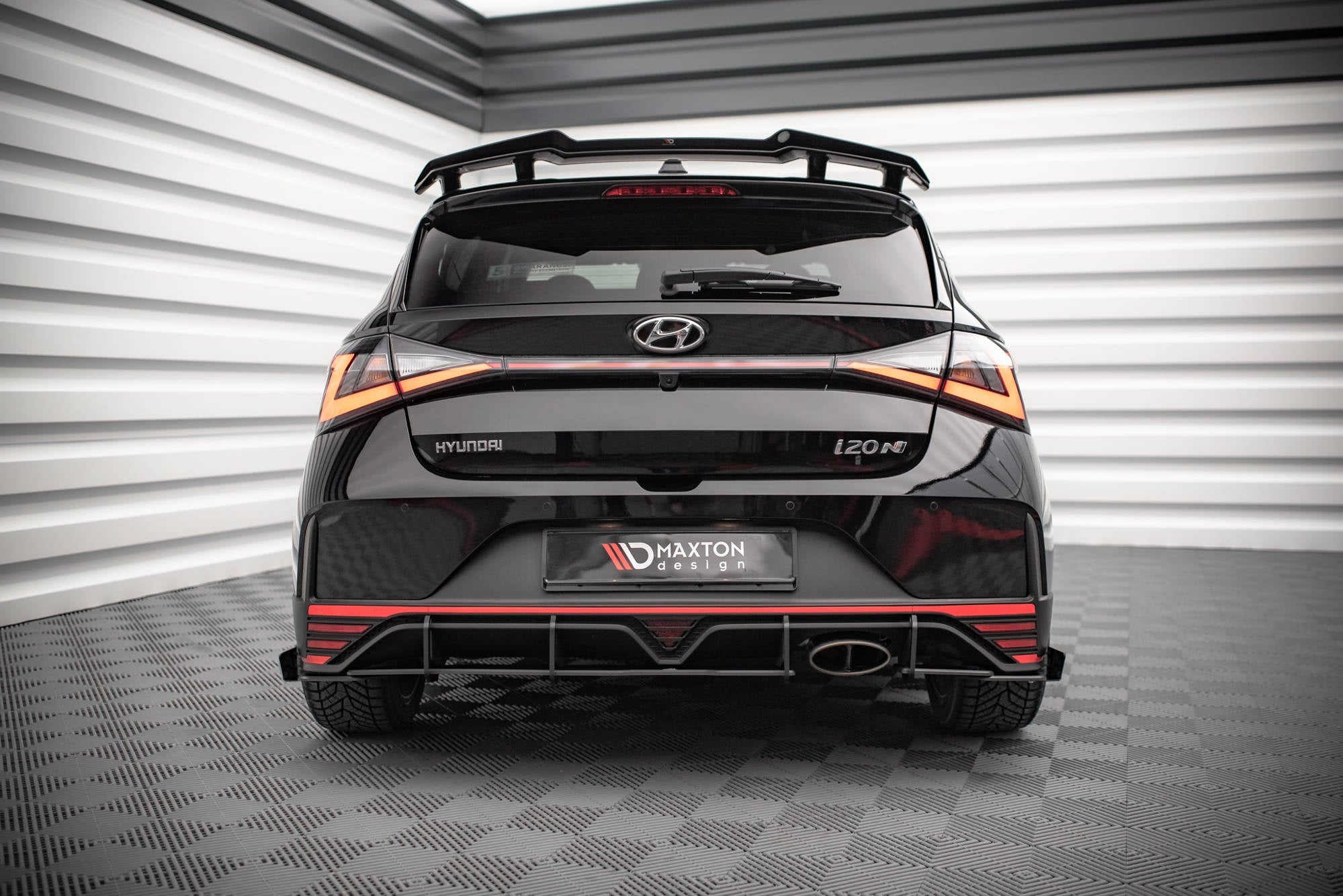 Maxton Design Street Pro Rear Diffuser para Hyundai I20 N Mk3 - imagen 2
