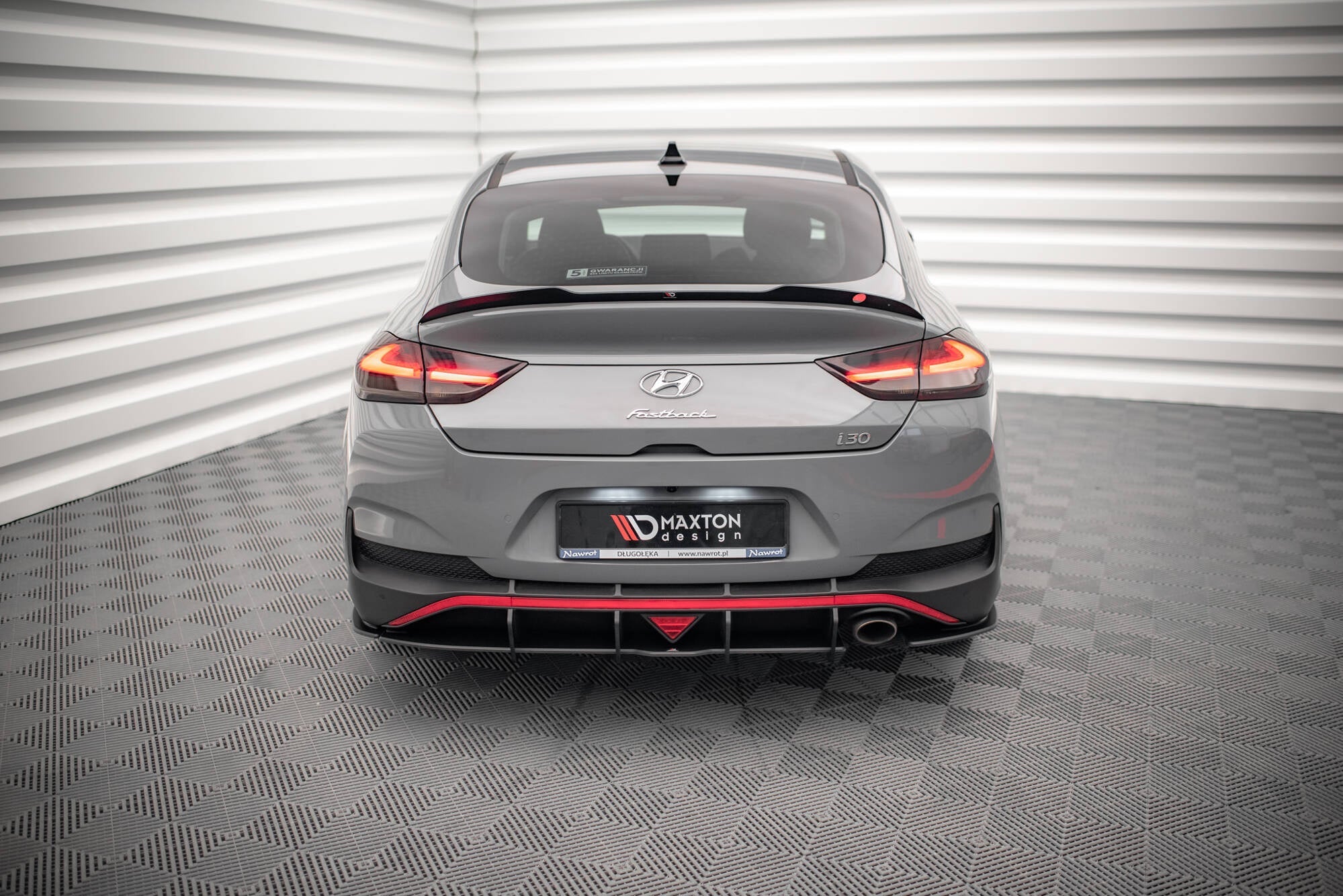 Maxton Design Street Pro Rear Diffuser para Hyundai I30 Fastback N-Line Mk3 Facelift - imagen 3