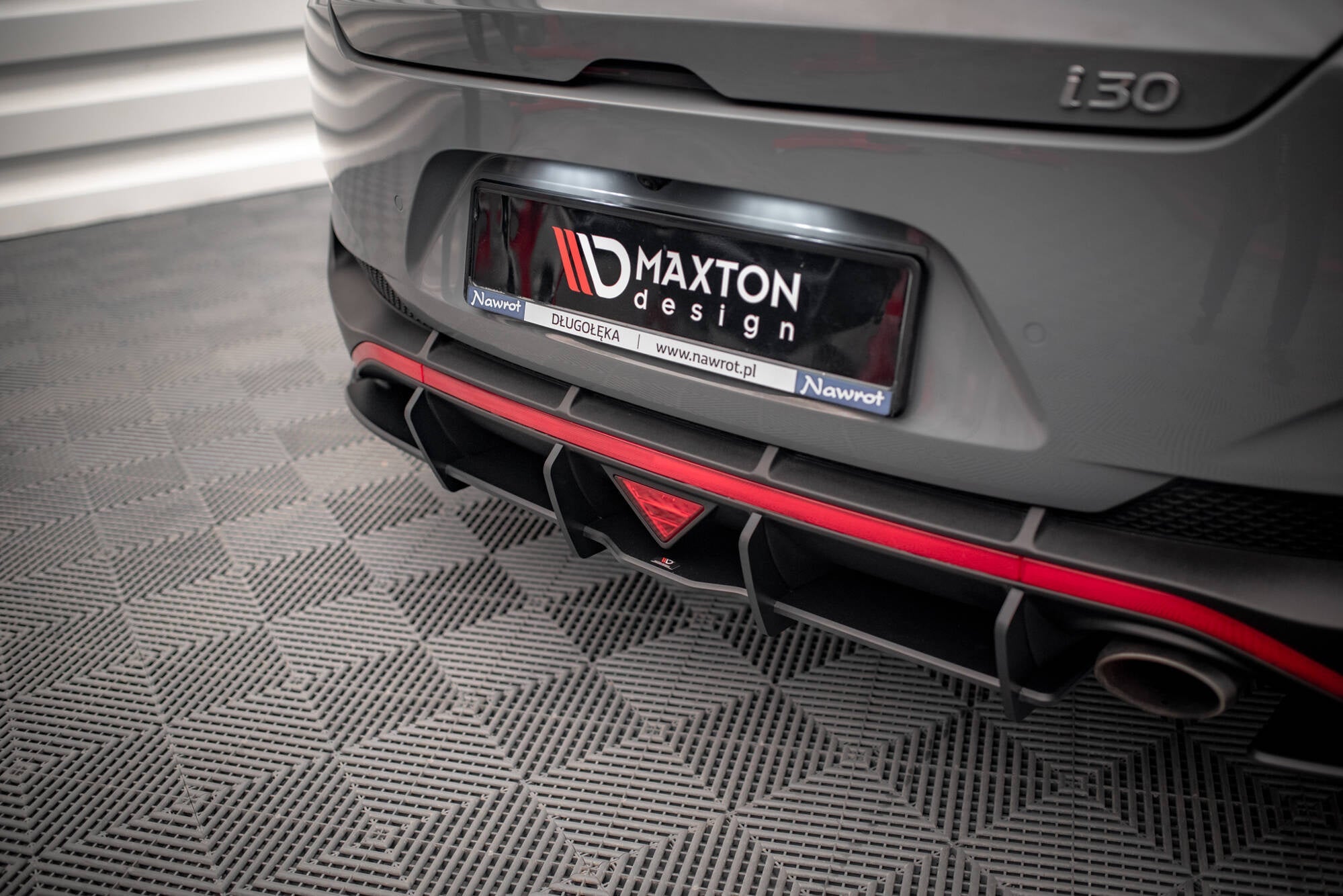 Maxton Design Street Pro Rear Diffuser para Hyundai I30 Fastback N-Line Mk3 Facelift - imagen 4