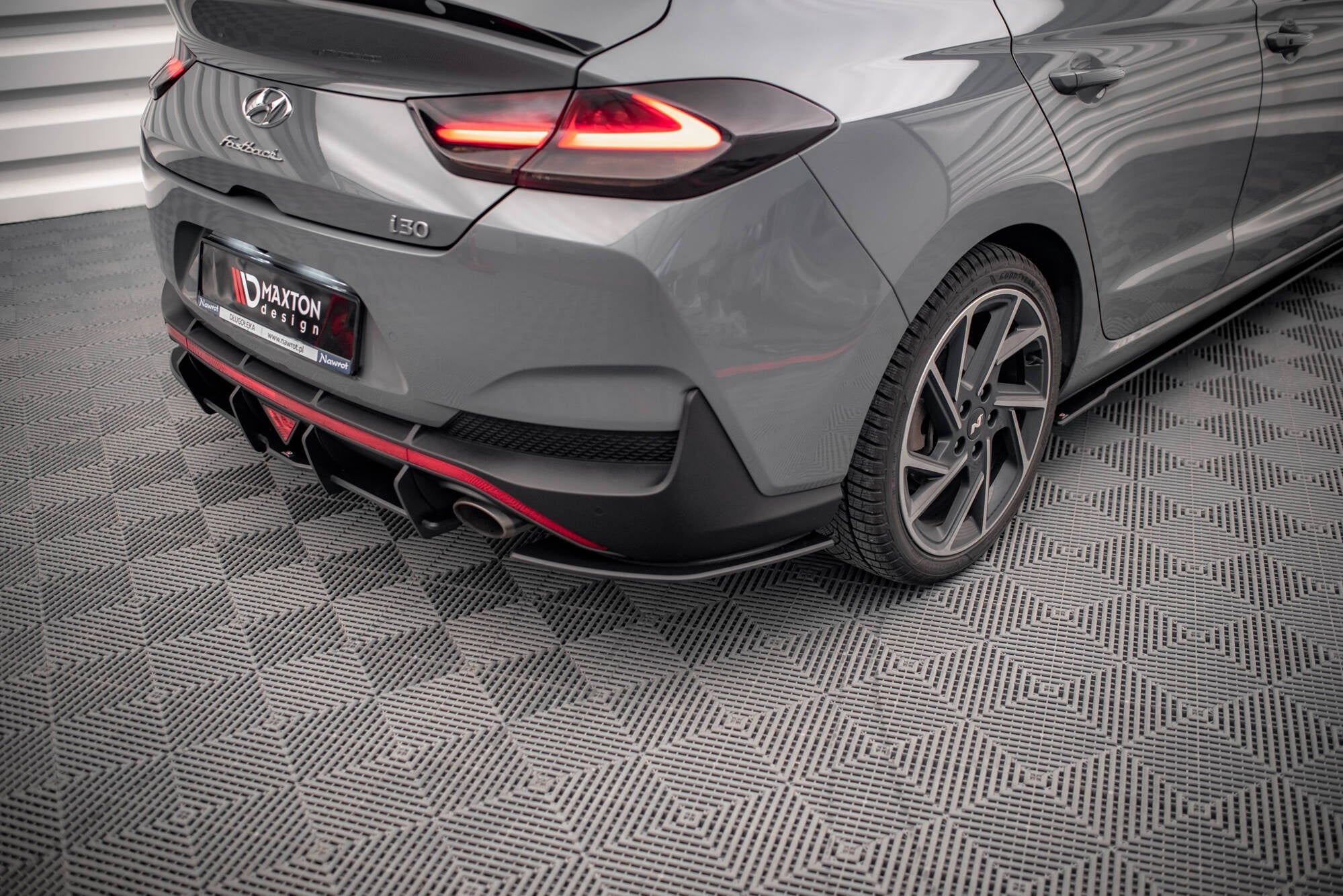 Maxton Design Street Pro Rear Diffuser para Hyundai I30 Fastback N-Line Mk3 Facelift - imagen 5