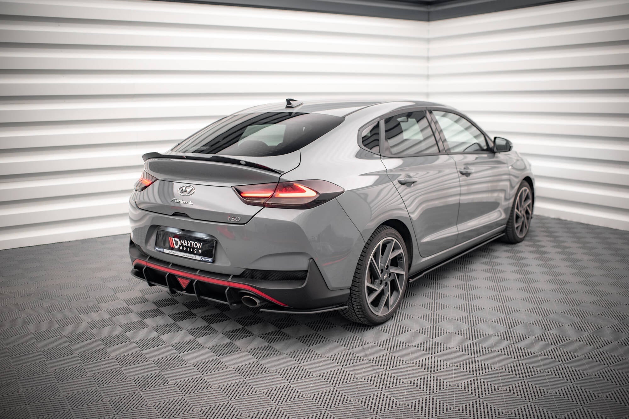 Maxton Design Street Pro Rear Diffuser para Hyundai I30 Fastback N-Line Mk3 Facelift - imagen 7