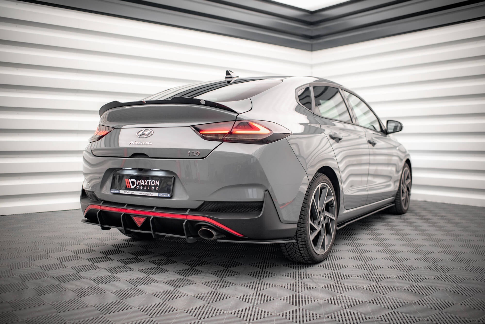 Maxton Design Street Pro Rear Diffuser para Hyundai I30 Fastback N-Line Mk3 Facelift - imagen 8