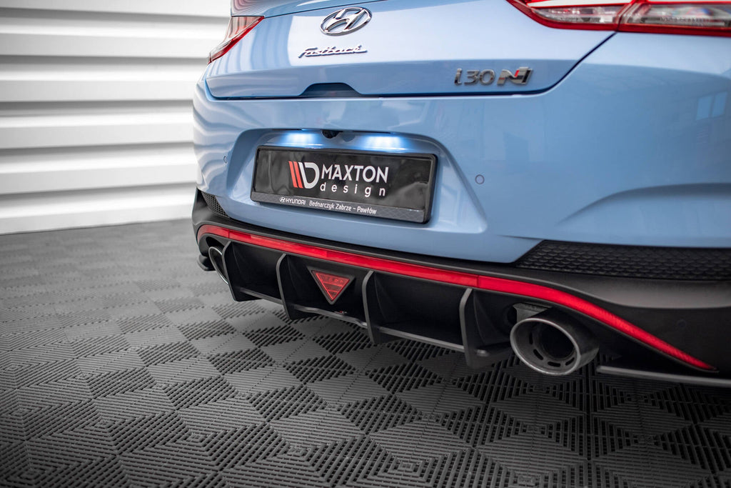 Maxton Design Street Pro Rear Diffuser para Hyundai I30 N Fastback Mk3 Facelift - imagen 2