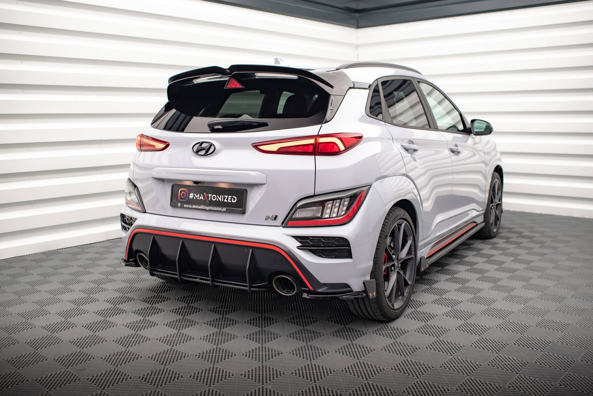 Maxton Design Street Pro Rear Diffuser para Hyundai Kona N Mk1 - imagen 4