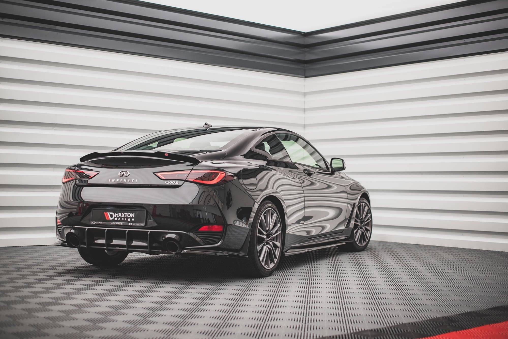 Maxton Design Street Pro Rear Diffuser para Infiniti Q60 S Mk2 - imagen 3