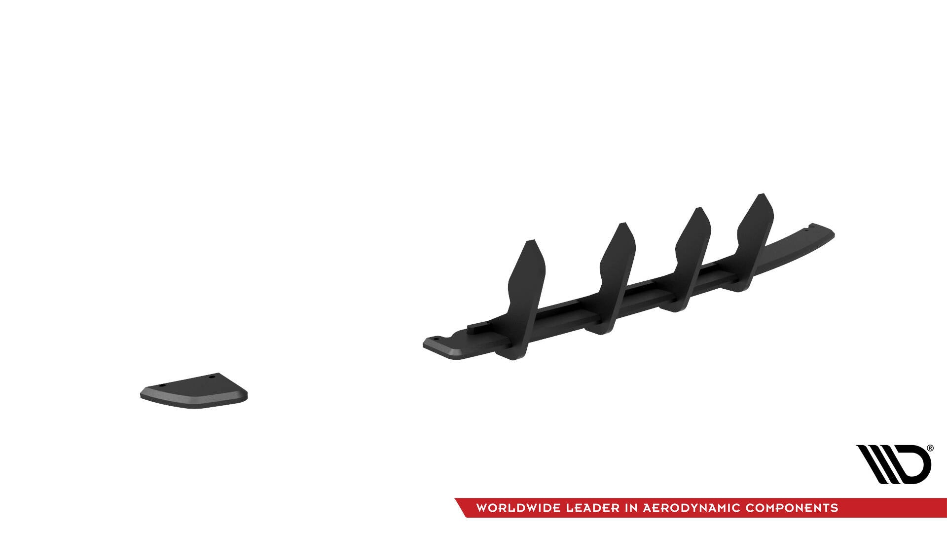 Maxton Design Street Pro Rear Diffuser para Jaguar XE X760 Facelift - imagen 4