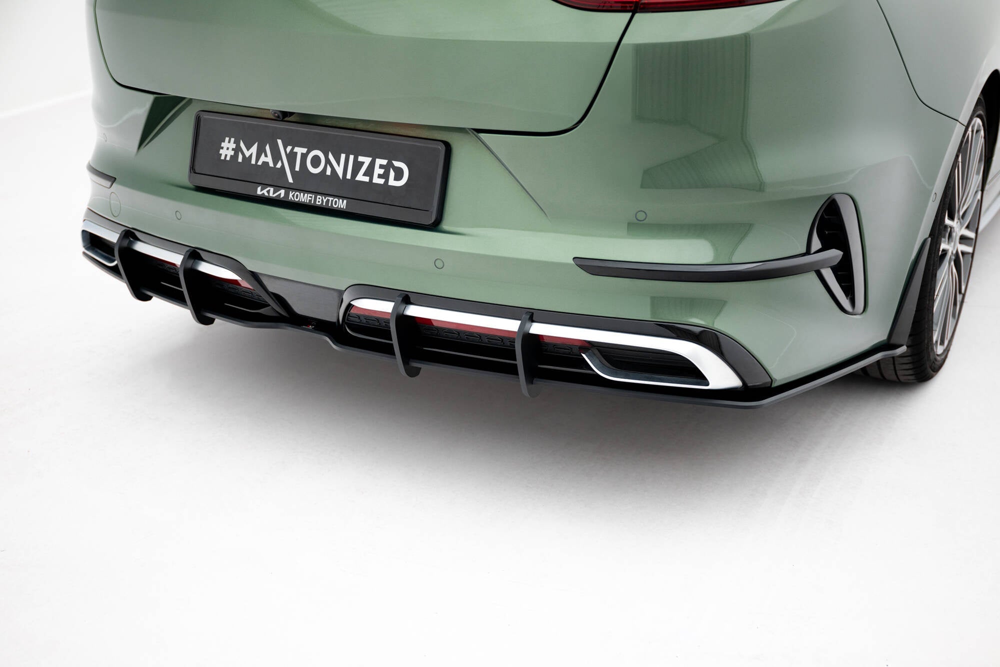 Maxton Design Street Pro Rear Diffuser para Kia Proceed GT-Line Mk1 Facelift - imagen 5