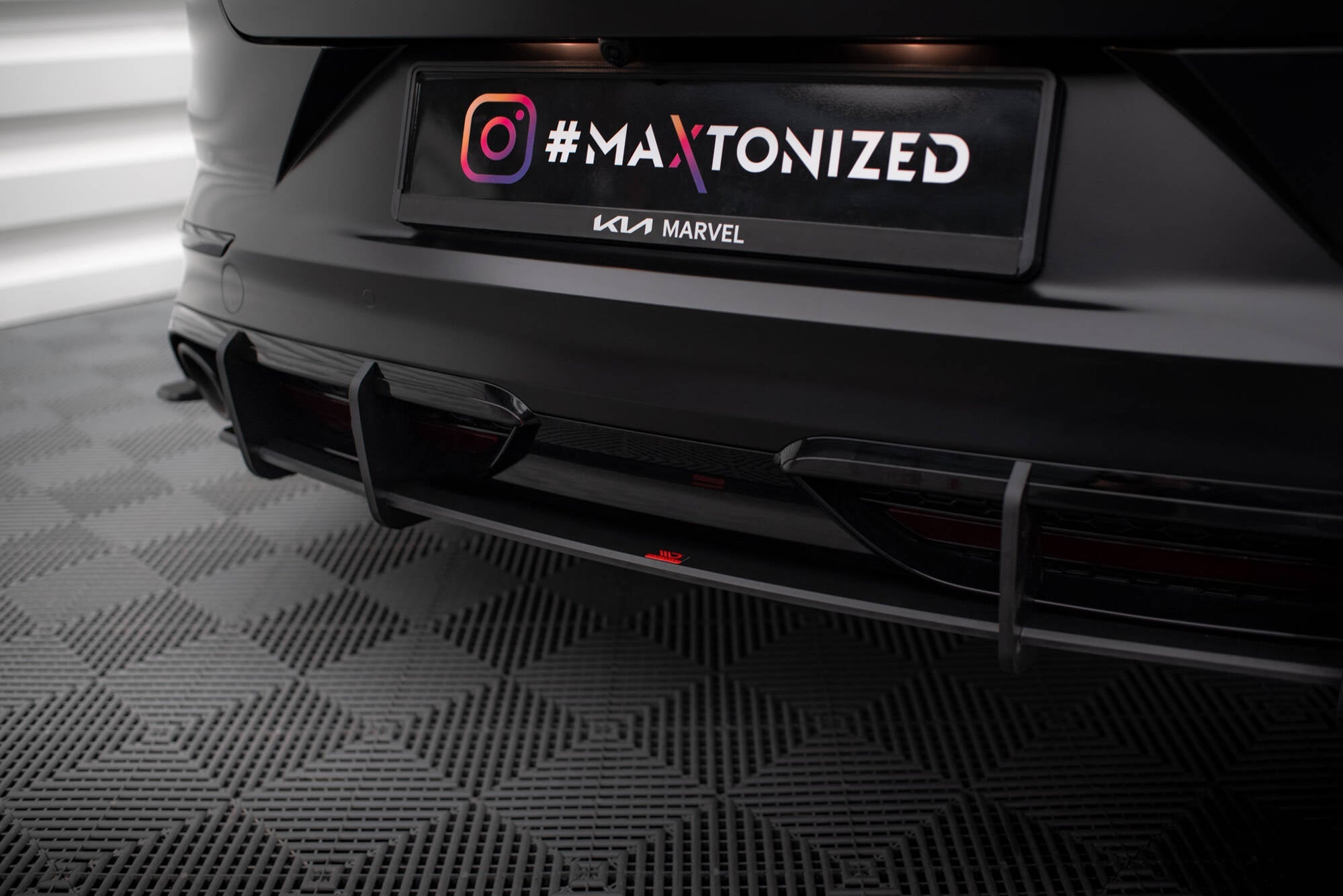 Maxton Design Street Pro Rear Diffuser para Kia Proceed GT Mk1 Facelift - imagen 3