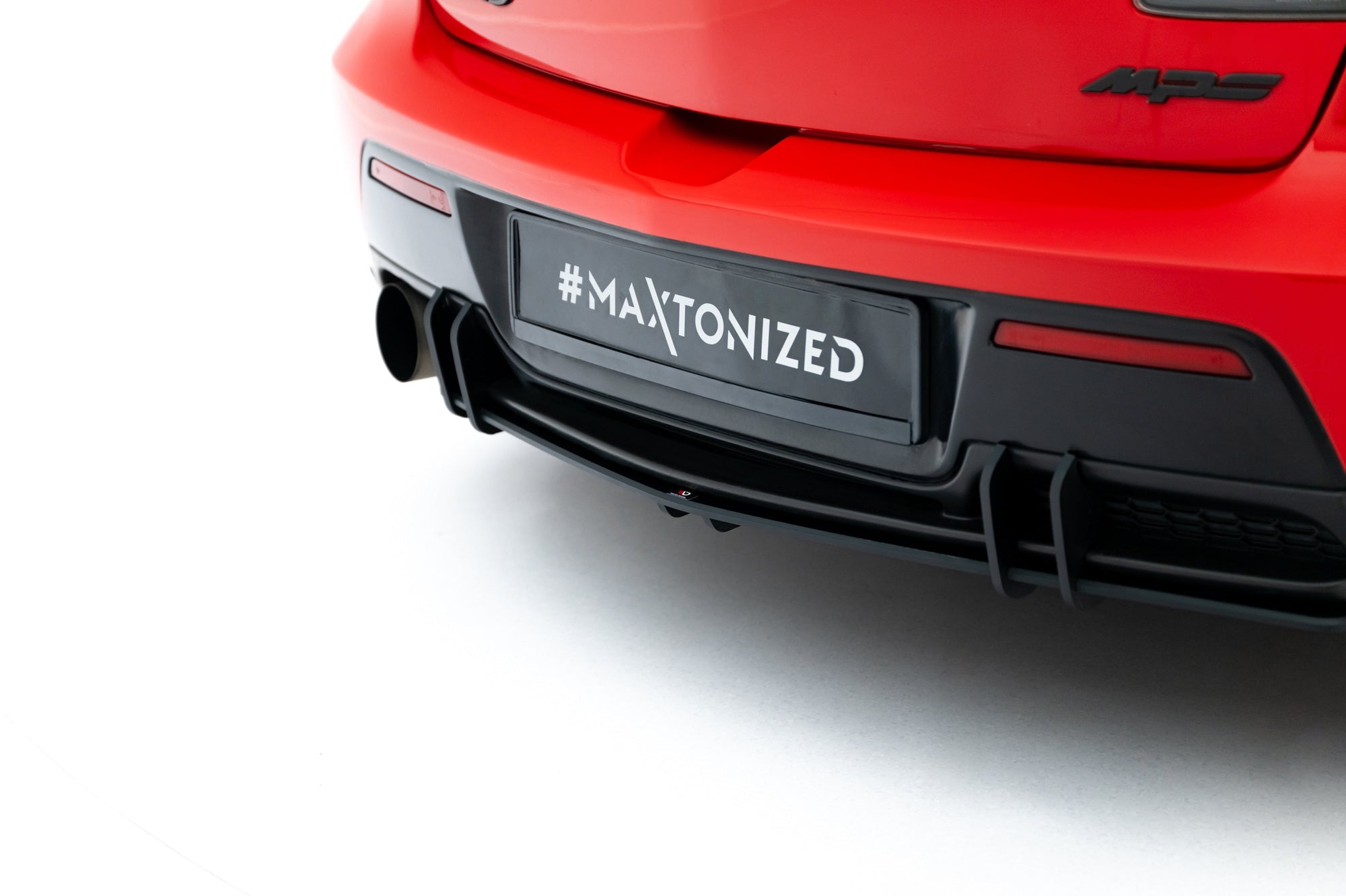 Maxton Design Street Pro Rear Diffuser para Mazda 3 MPS Mk1 EU Version - imagen 3