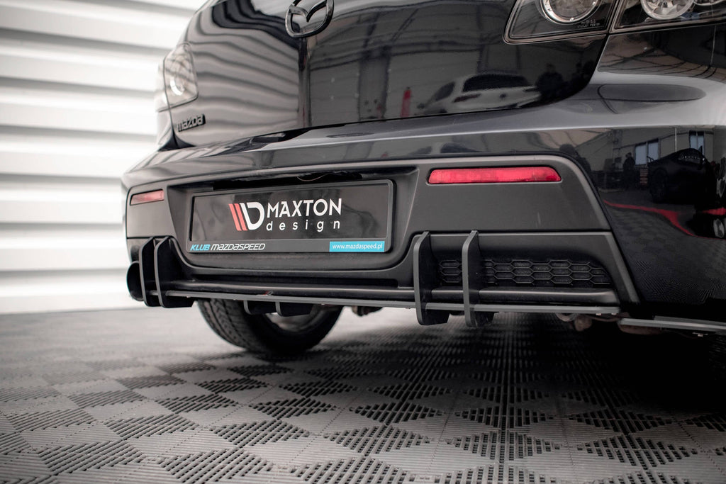 Maxton Design Street Pro Rear Diffuser para Mazda 3 MPS Mk1 US-Spec Version - imagen 2
