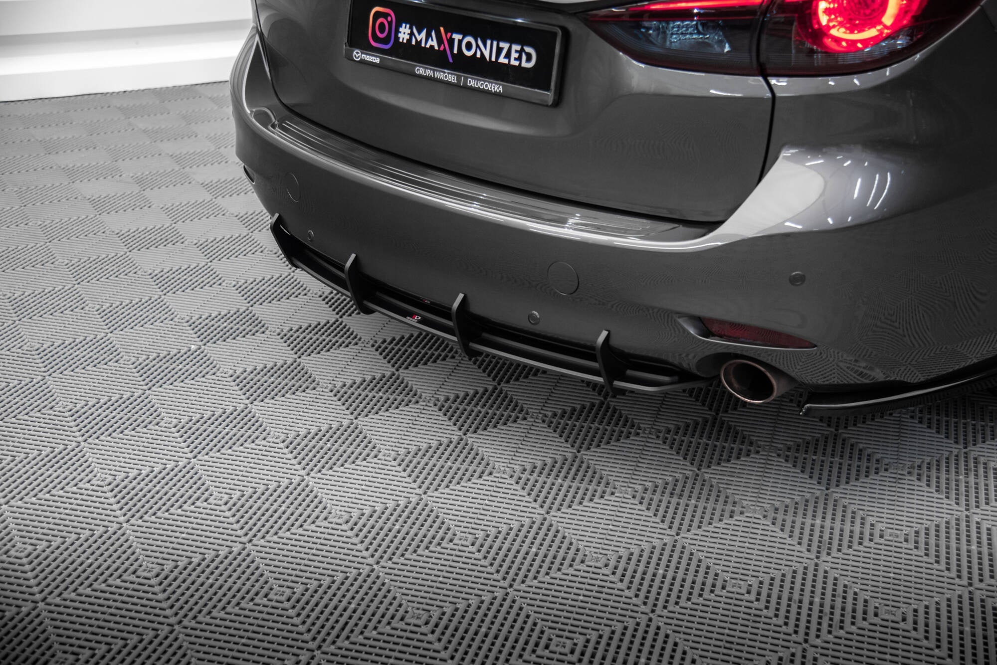 Maxton Design Street Pro Rear Diffuser para Mazda 6 Mk3 Facelift - imagen 2