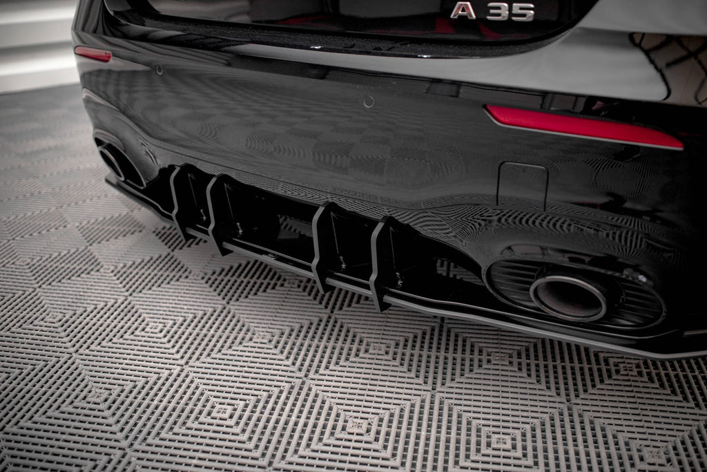 Maxton Design Street Pro Rear Diffuser para Mercedes A35 AMG Hatchback Aero Pack W177 - imagen 1