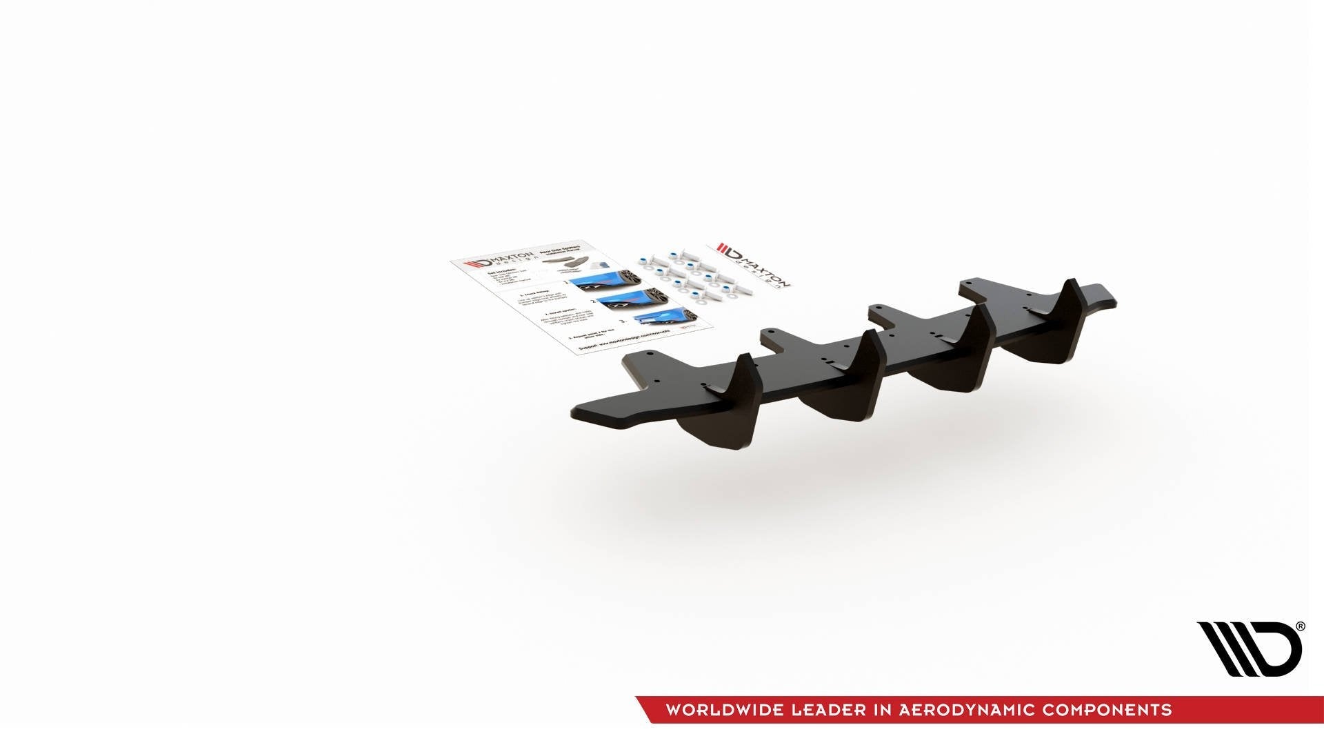 Maxton Design Street Pro Rear Diffuser para Mercedes-AMG C43 Coupe C205 - imagen 5