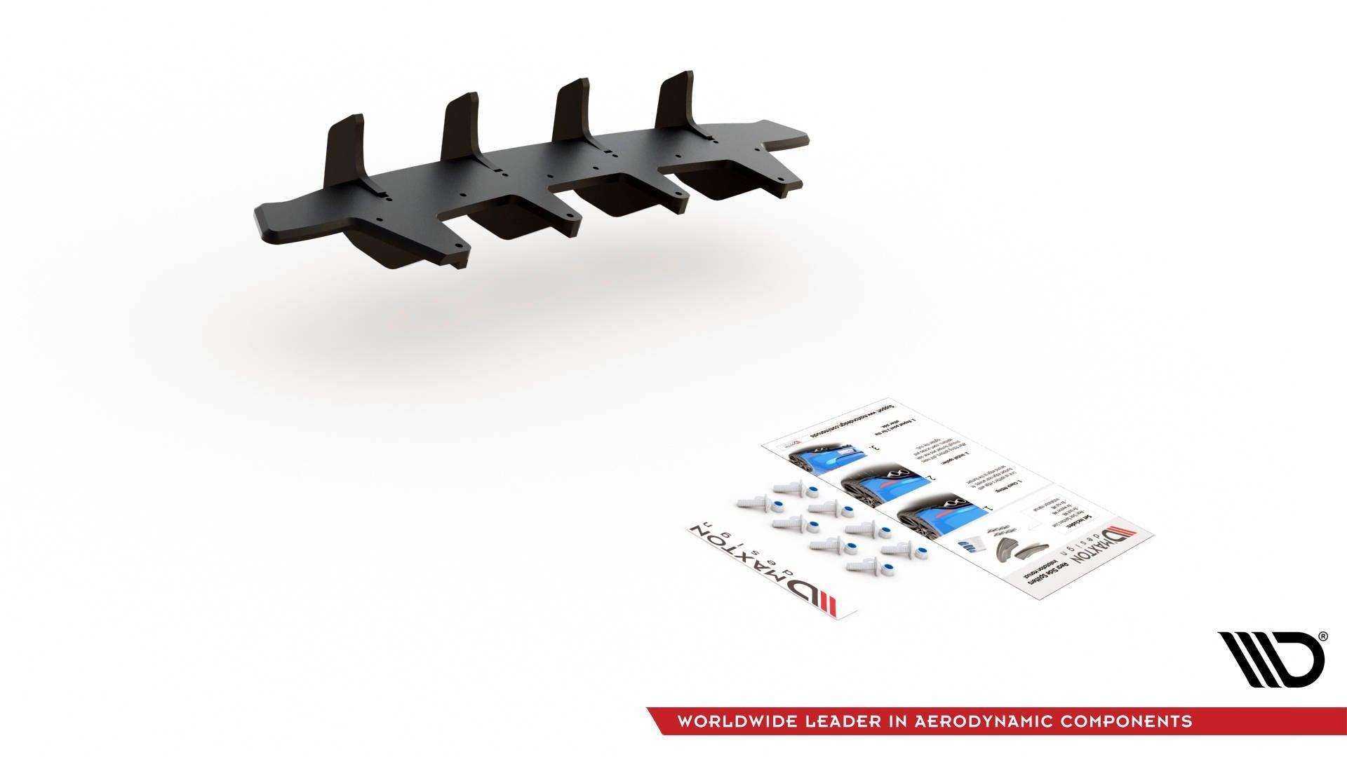 Maxton Design Street Pro Rear Diffuser para Mercedes-AMG C43 Coupe C205 - imagen 6