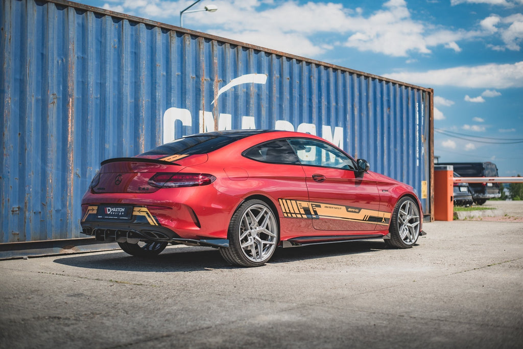 Maxton Design Street Pro Rear Diffuser para Mercedes-AMG C43 Coupe C205 - imagen 2