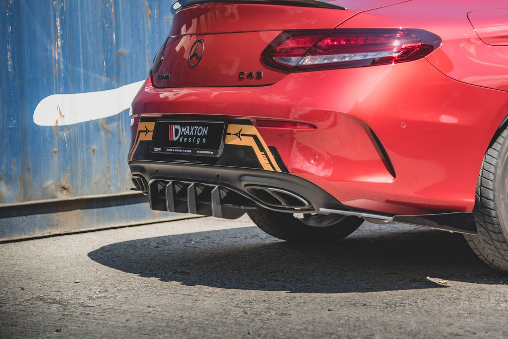 Maxton Design Street Pro Rear Diffuser para Mercedes-AMG C43 Coupe C205 - imagen 3