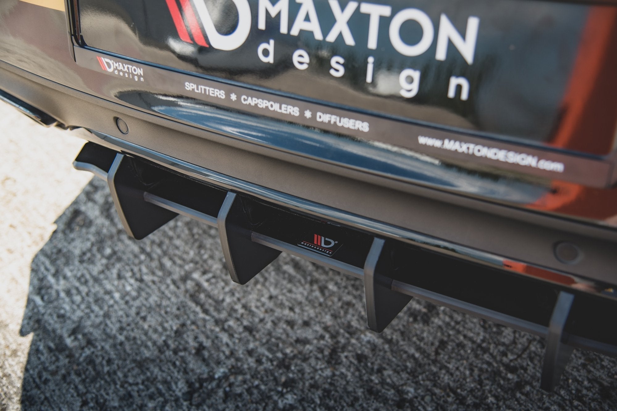 Maxton Design Street Pro Rear Diffuser para Mercedes-AMG C43 Coupe C205 - imagen 4