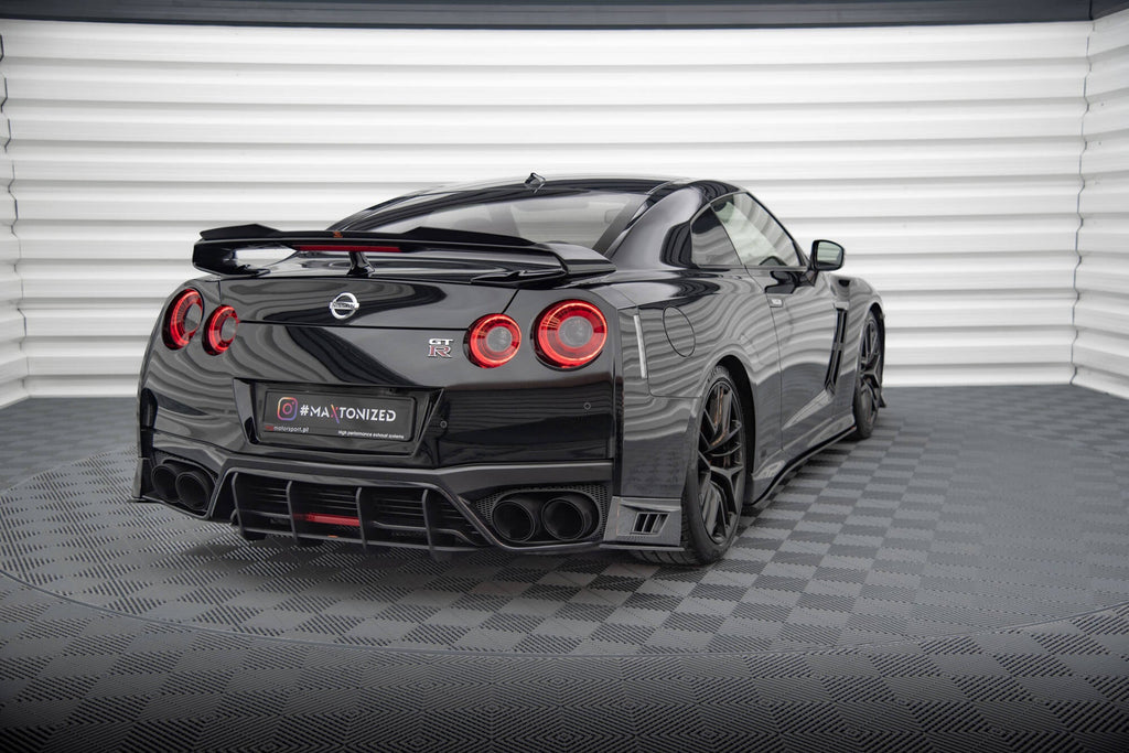 Maxton Design Street Pro Rear Diffuser para Nissan GTR R35 Facelift - imagen 1