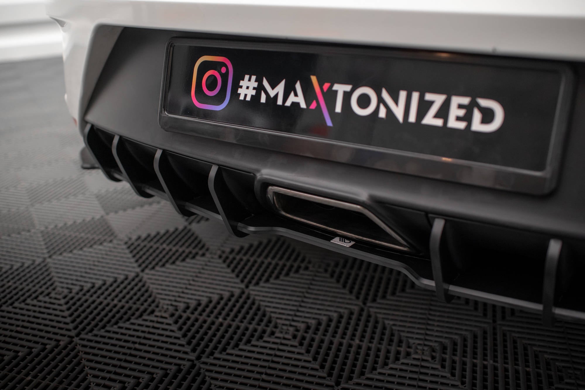 Maxton Design Street Pro Rear Diffuser para Seat Ibiza Cupra Sport Coupe Mk4 - imagen 3