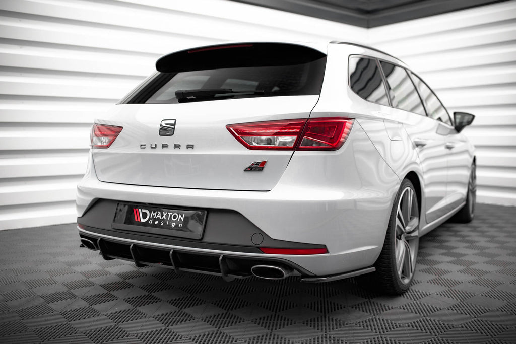 Maxton Design Street Pro Rear Diffuser para Seat Leon Cupra Sportstourer Mk3 - imagen 1