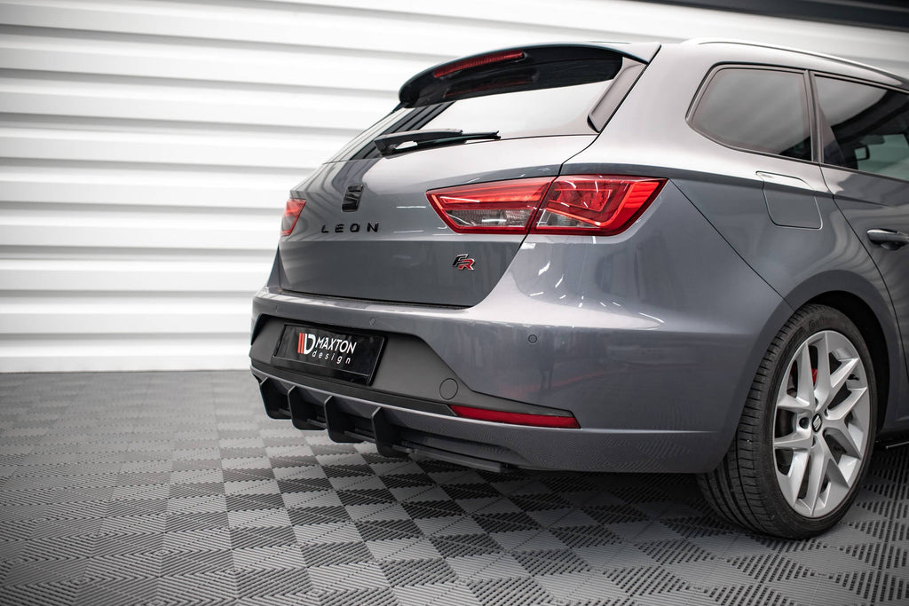 Maxton Design Street Pro Rear Diffuser para Seat Leon FR Sportstourer Mk3 - imagen 2