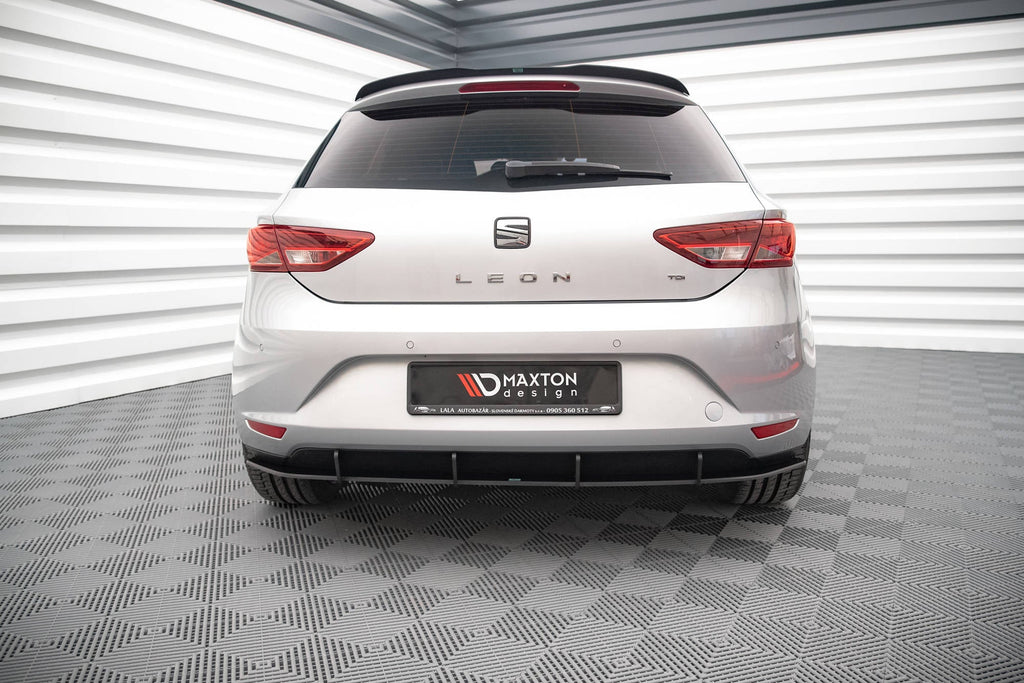 Maxton Design Street Pro Rear Diffuser para Seat Leon Hatchback Mk3 - imagen 1