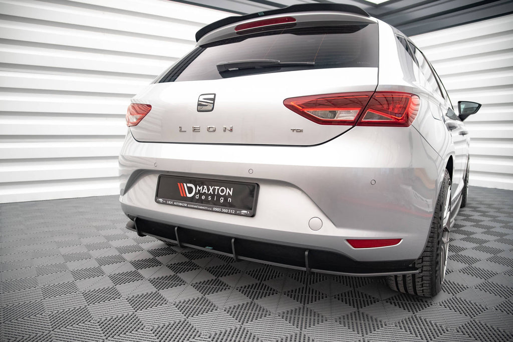 Maxton Design Street Pro Rear Diffuser para Seat Leon Hatchback Mk3 - imagen 2