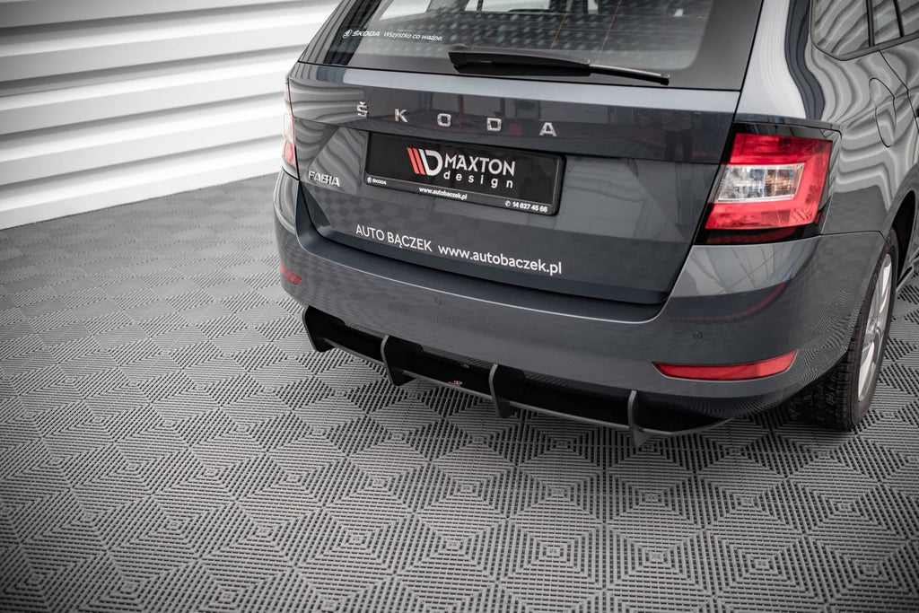 Maxton Design Street Pro Rear Diffuser para Skoda Fabia Combi Mk3 Facelift - imagen 1