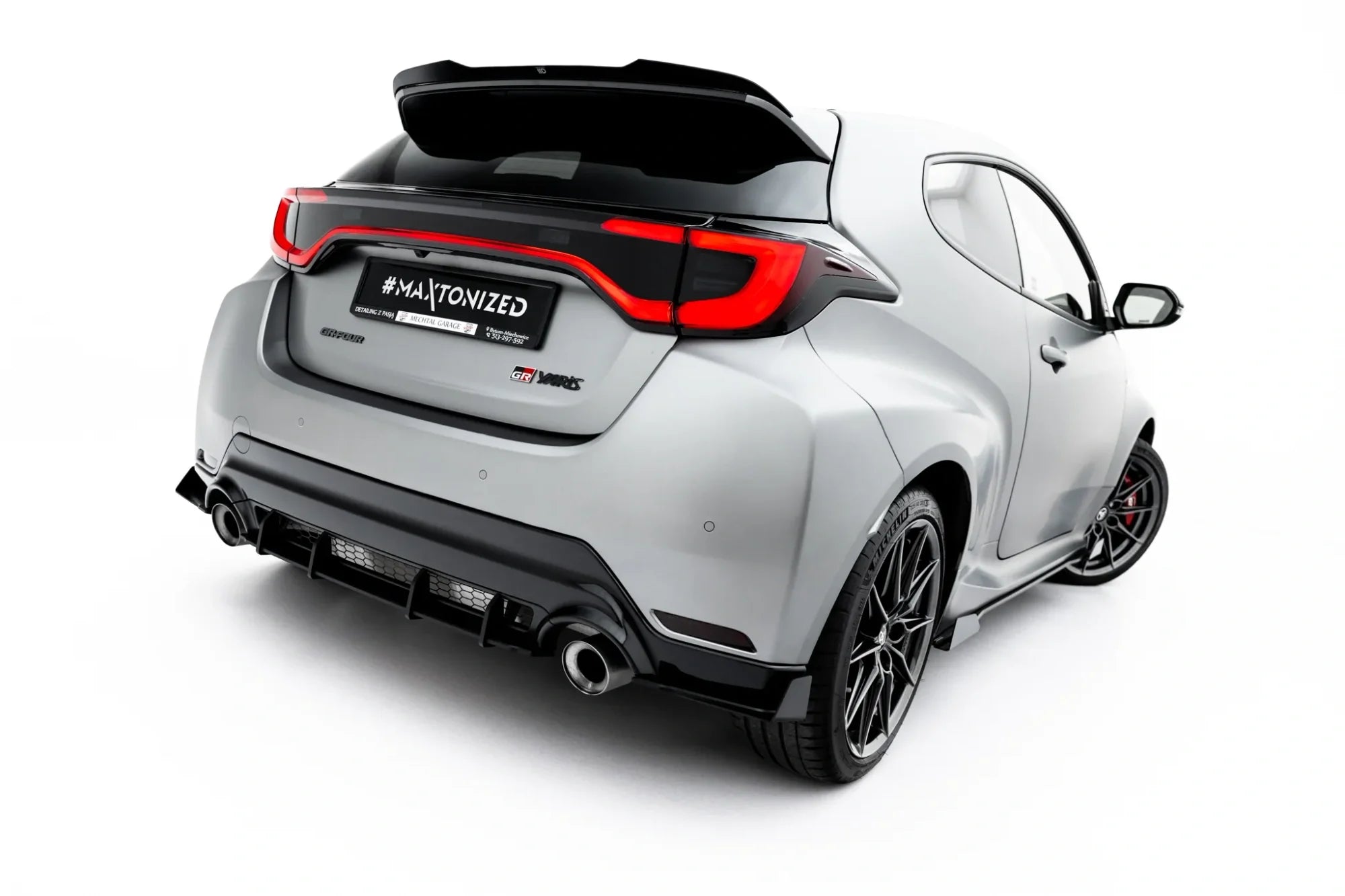 Maxton Design Street Pro Rear Diffuser para Toyota GR Yaris Mk4 Facelift - imagen 1